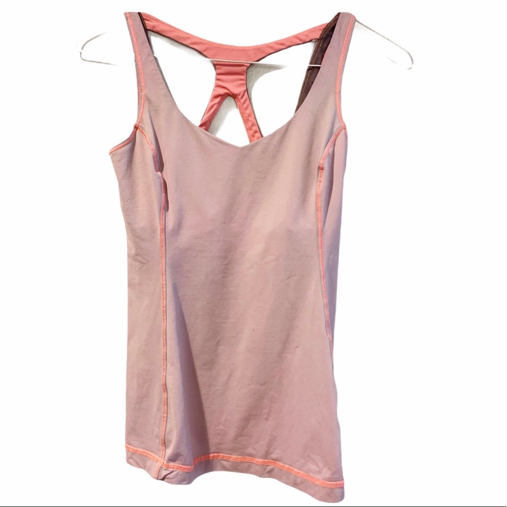 Lululemon Athletic Strappy Yoga Tank Pink Size 4
